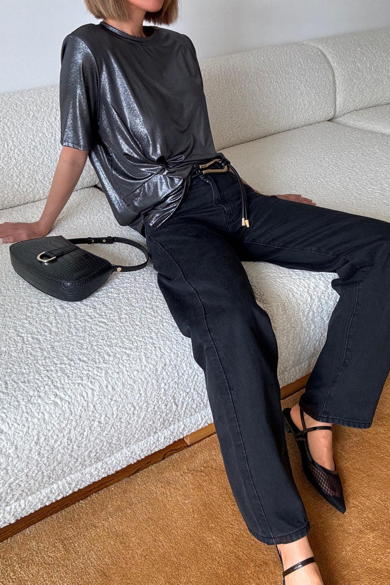 [TEST] Greta Metallic Tee