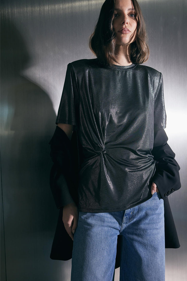 [TEST] Greta Metallic Tee