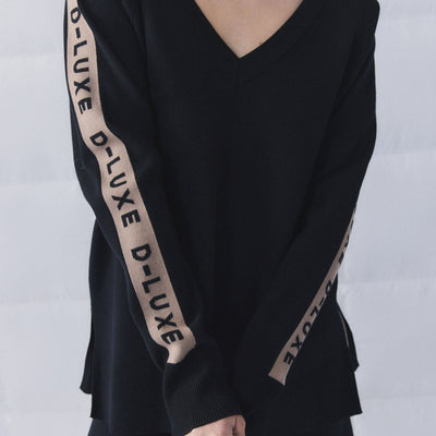 [TEST] D-Luxe Logo Panel Knit