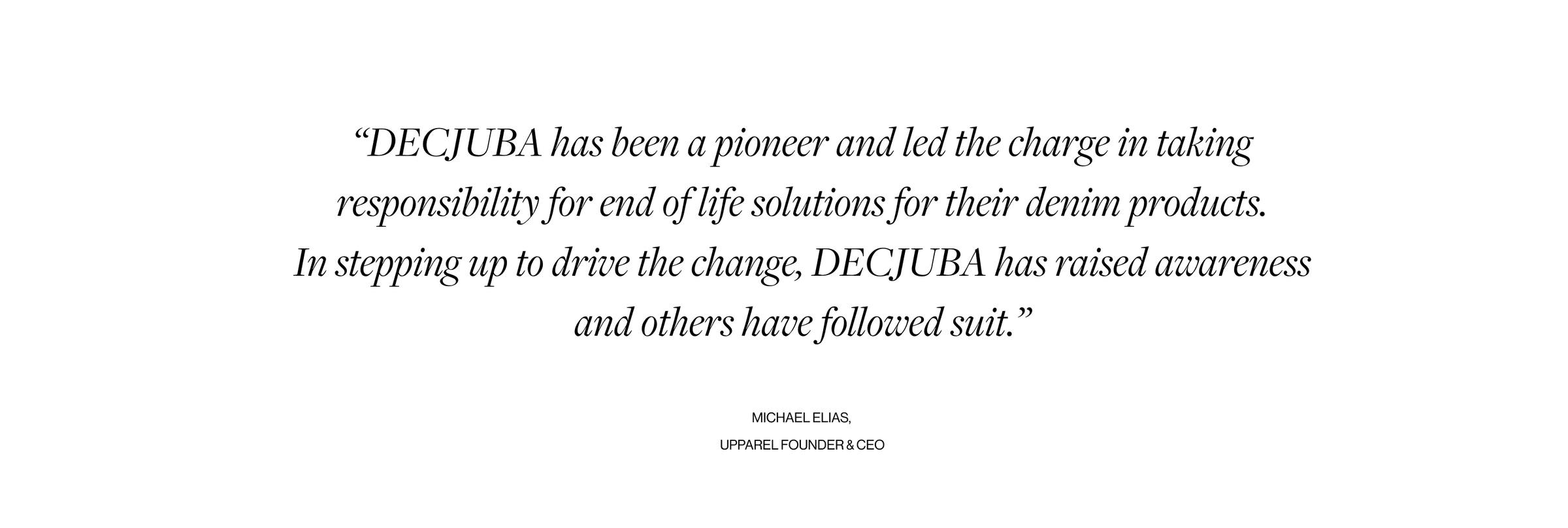 DECJUBA X UPPAREL