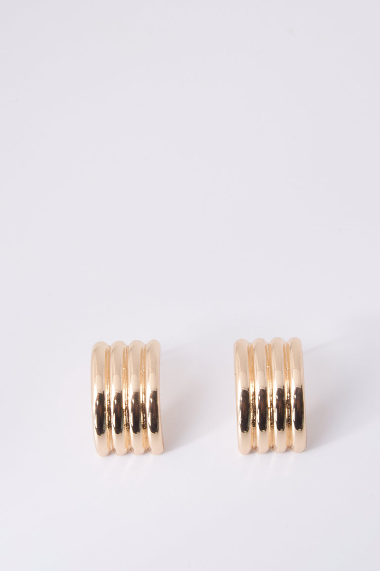 [TEST] Victoria Line Hoop Earrings