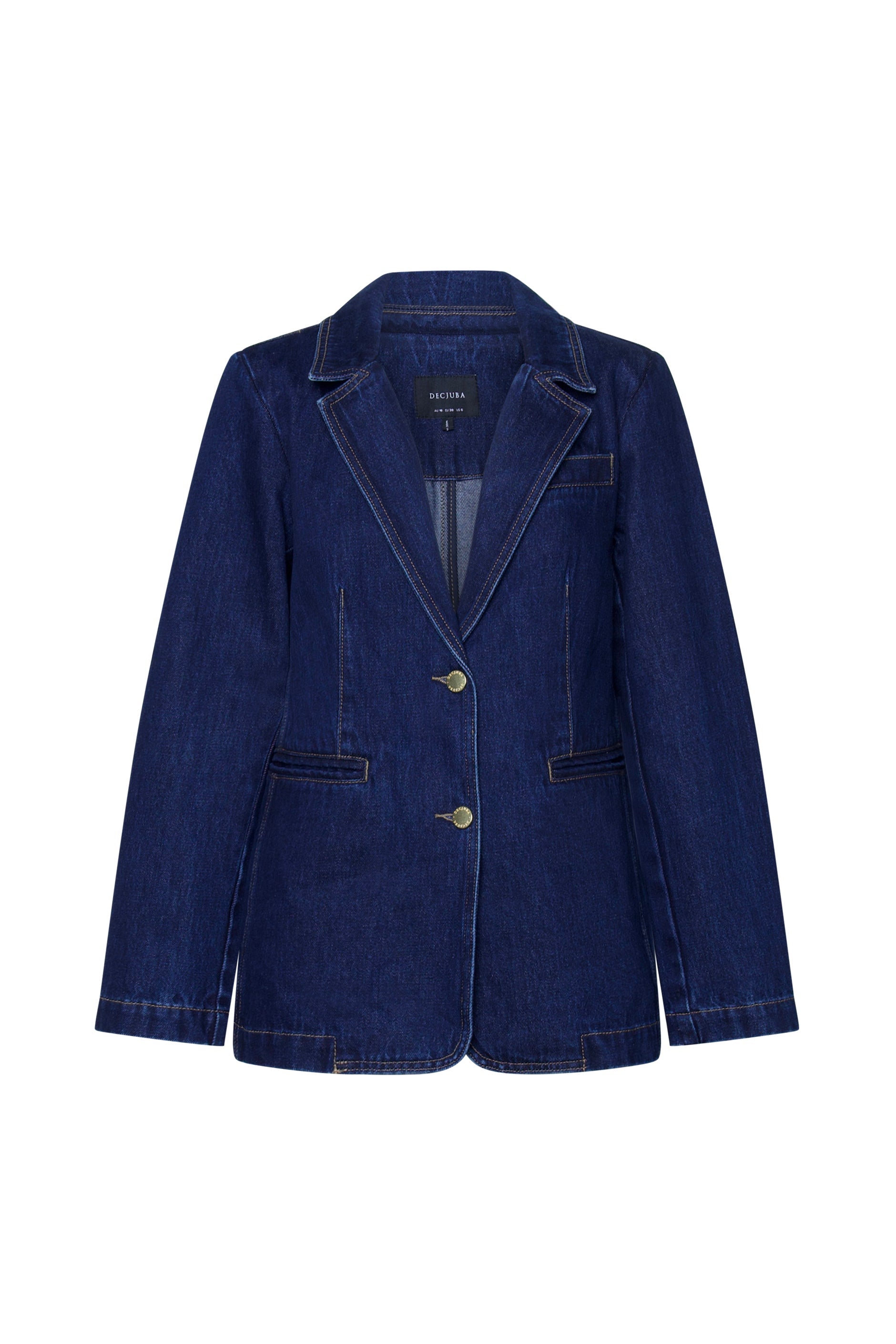 [TEST] Bonnie Oversized Denim Blazer