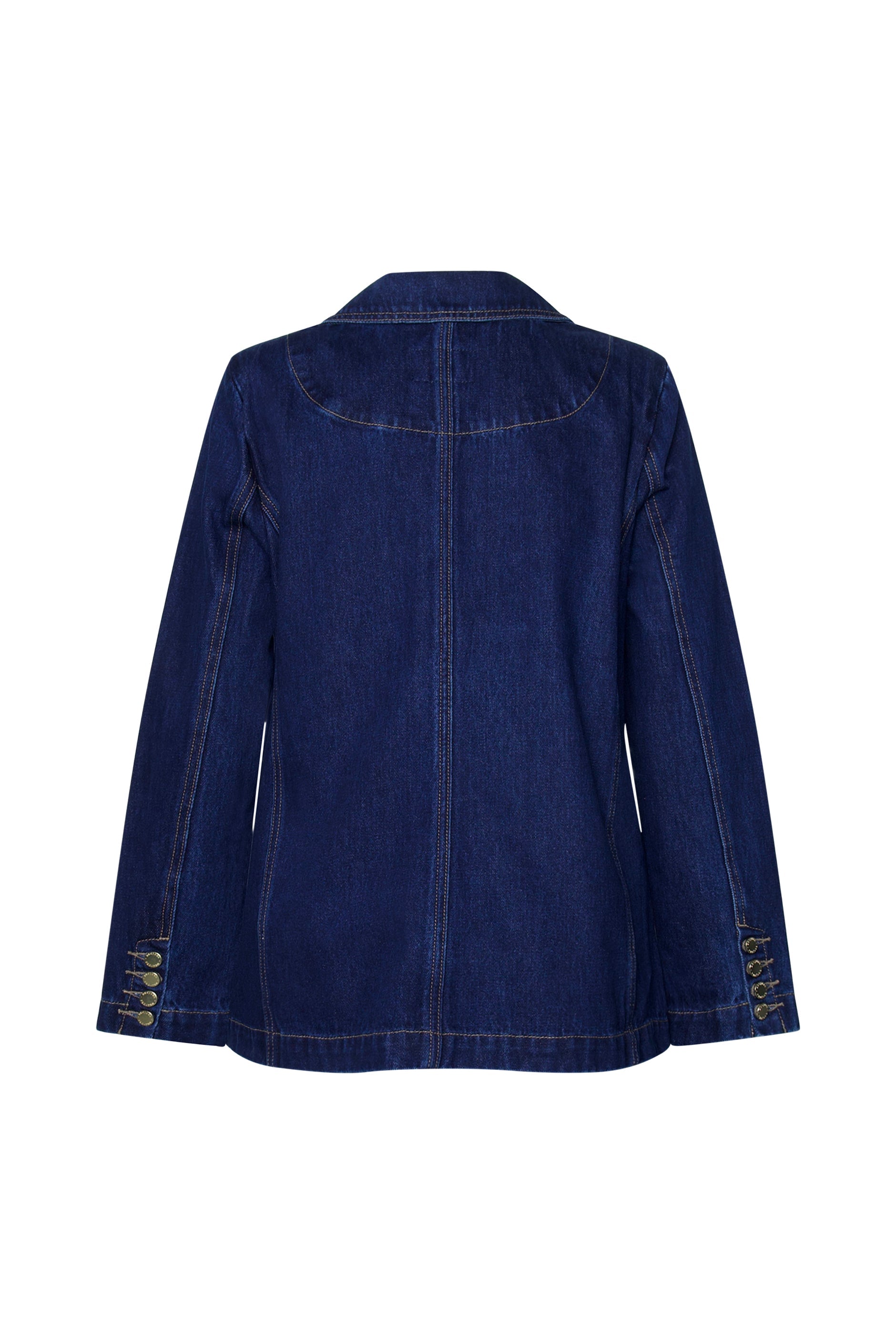 [TEST] Bonnie Oversized Denim Blazer
