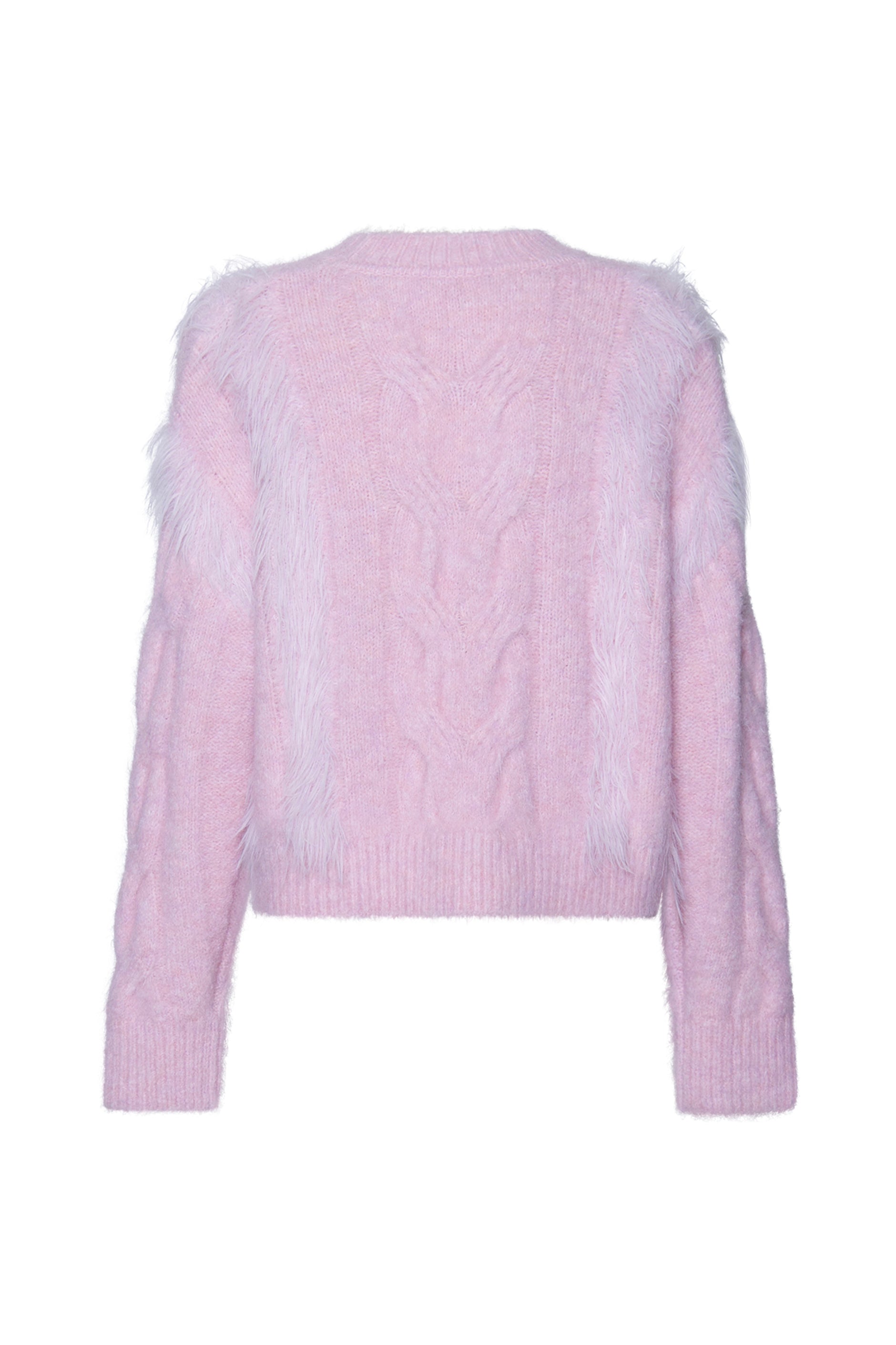 [TEST] Grace Fluffy Cable Knit Jumper