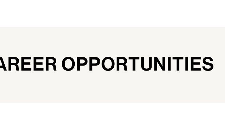 Explore our career opportunities