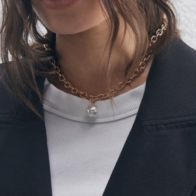 [TEST] Valerie Chunky Pearl Necklace