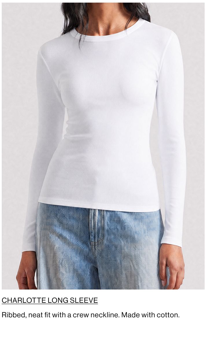 SHOP THE CHARLOTTE LONG SLEEVE