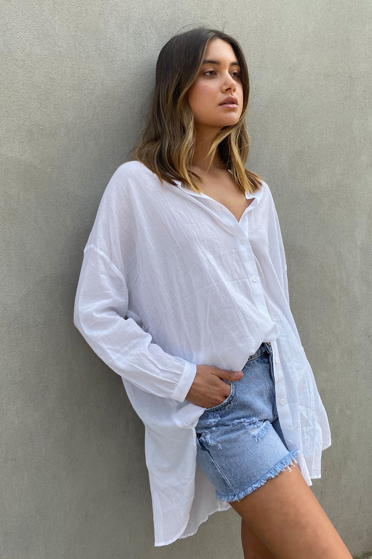 [TEST] Aubree Oversized Vacay Shirt