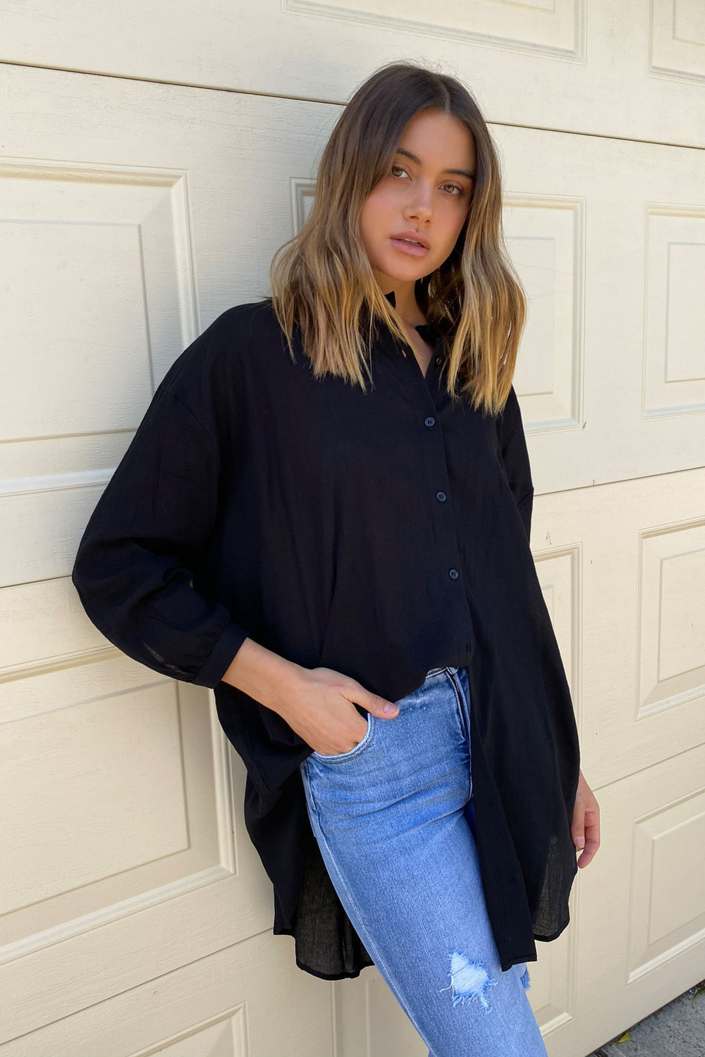 [TEST] Aubree Oversized Vacay Shirt