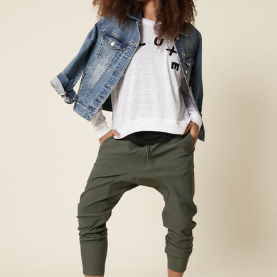 [TEST] D-Luxe Twill Drop Crotch Pant