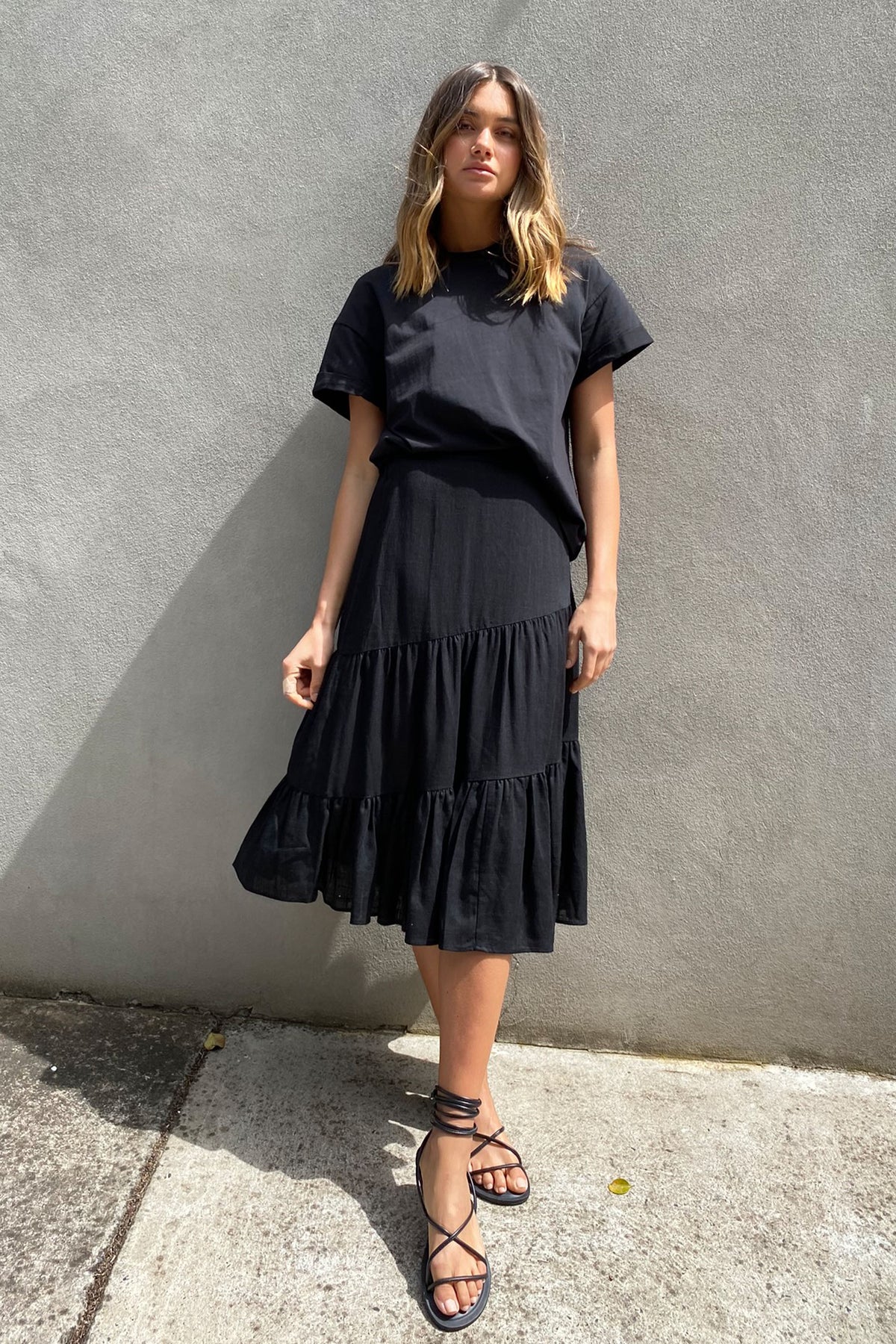 [TEST] Stephanie Seam Detail Skirt
