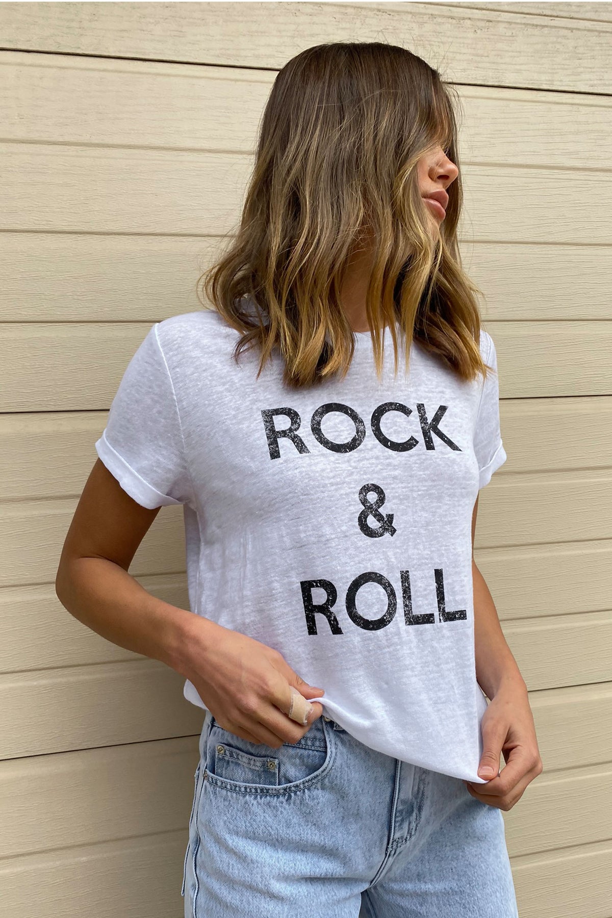 [TEST] Rock and Roll Linen Tee