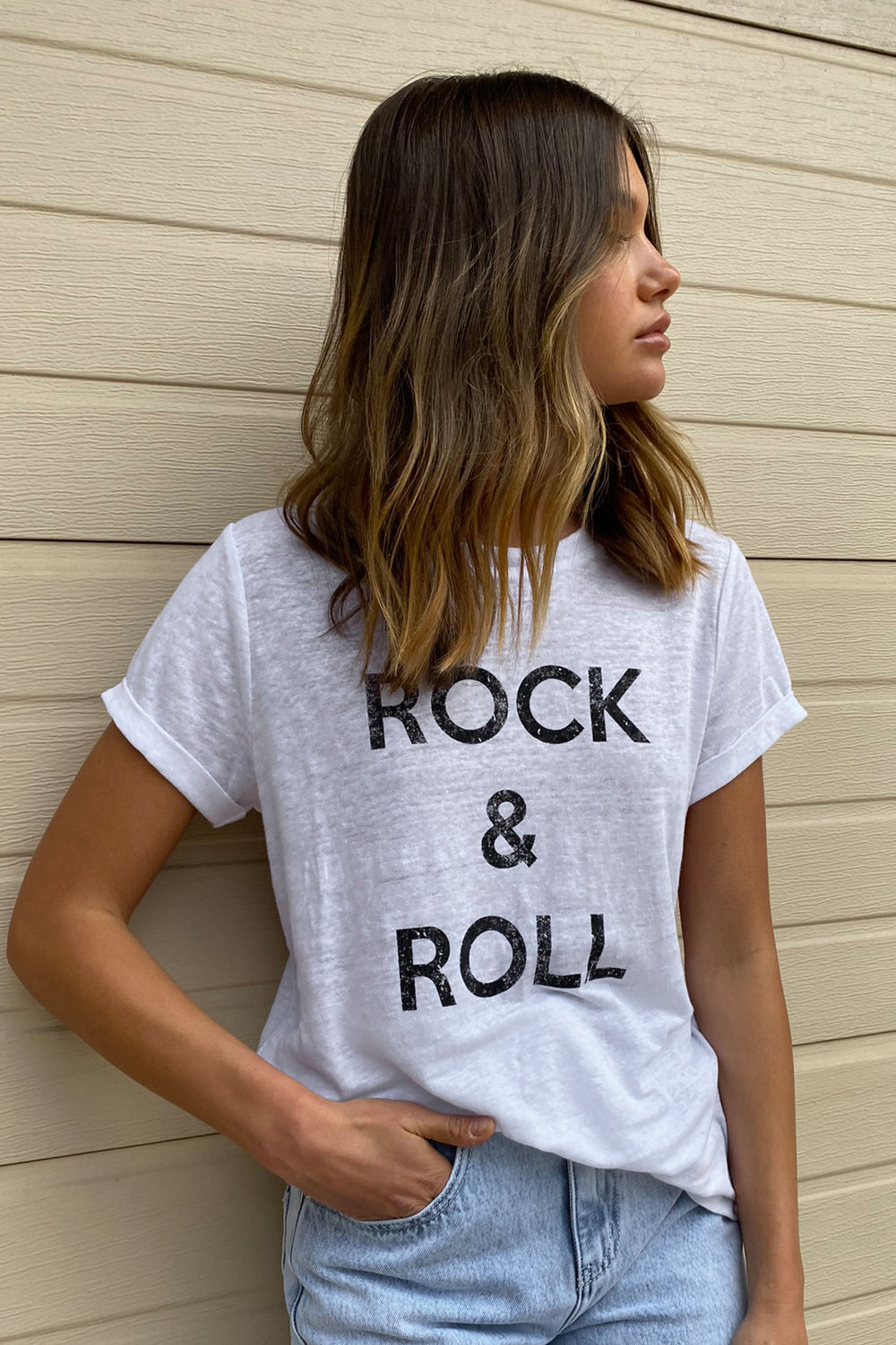 [TEST] Rock and Roll Linen Tee