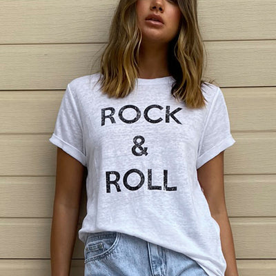 [TEST] Rock and Roll Linen Tee