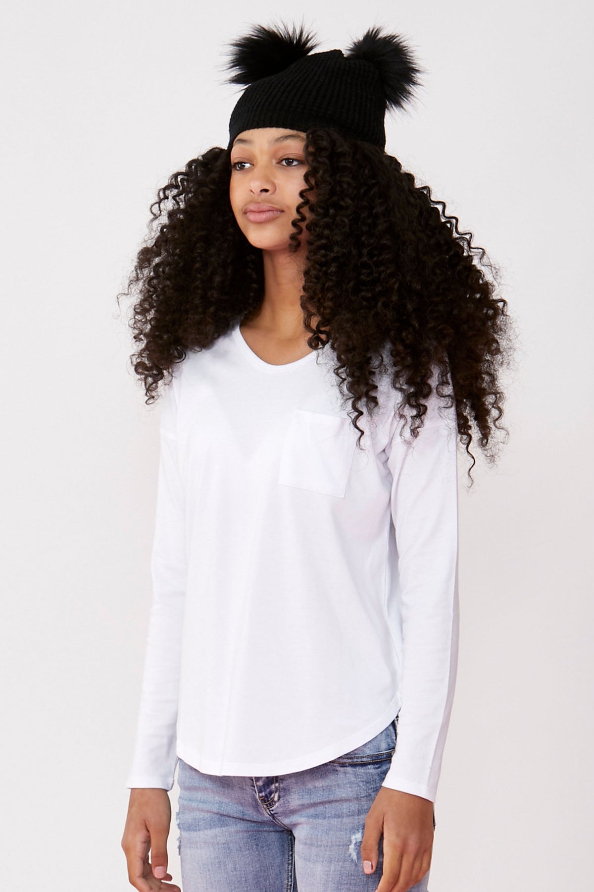 [TEST] Girls Slouch Long Sleeve Tee
