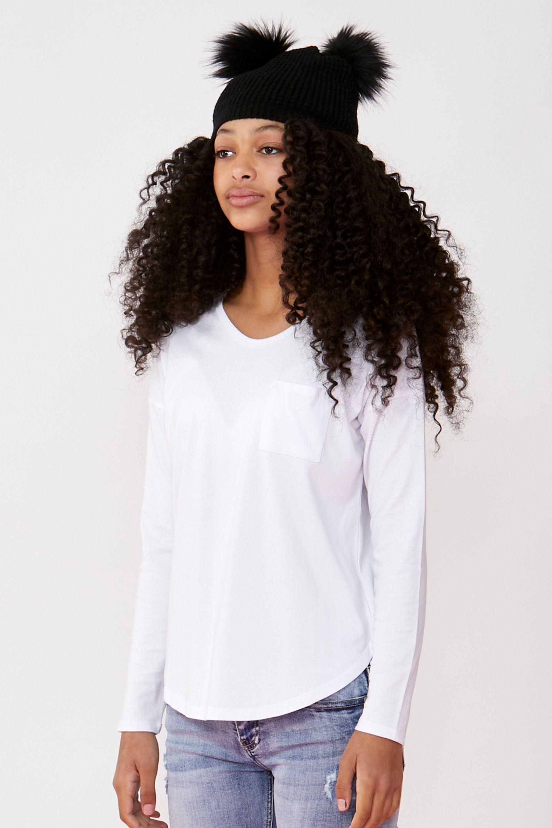 [TEST] Girls Slouch Long Sleeve Tee