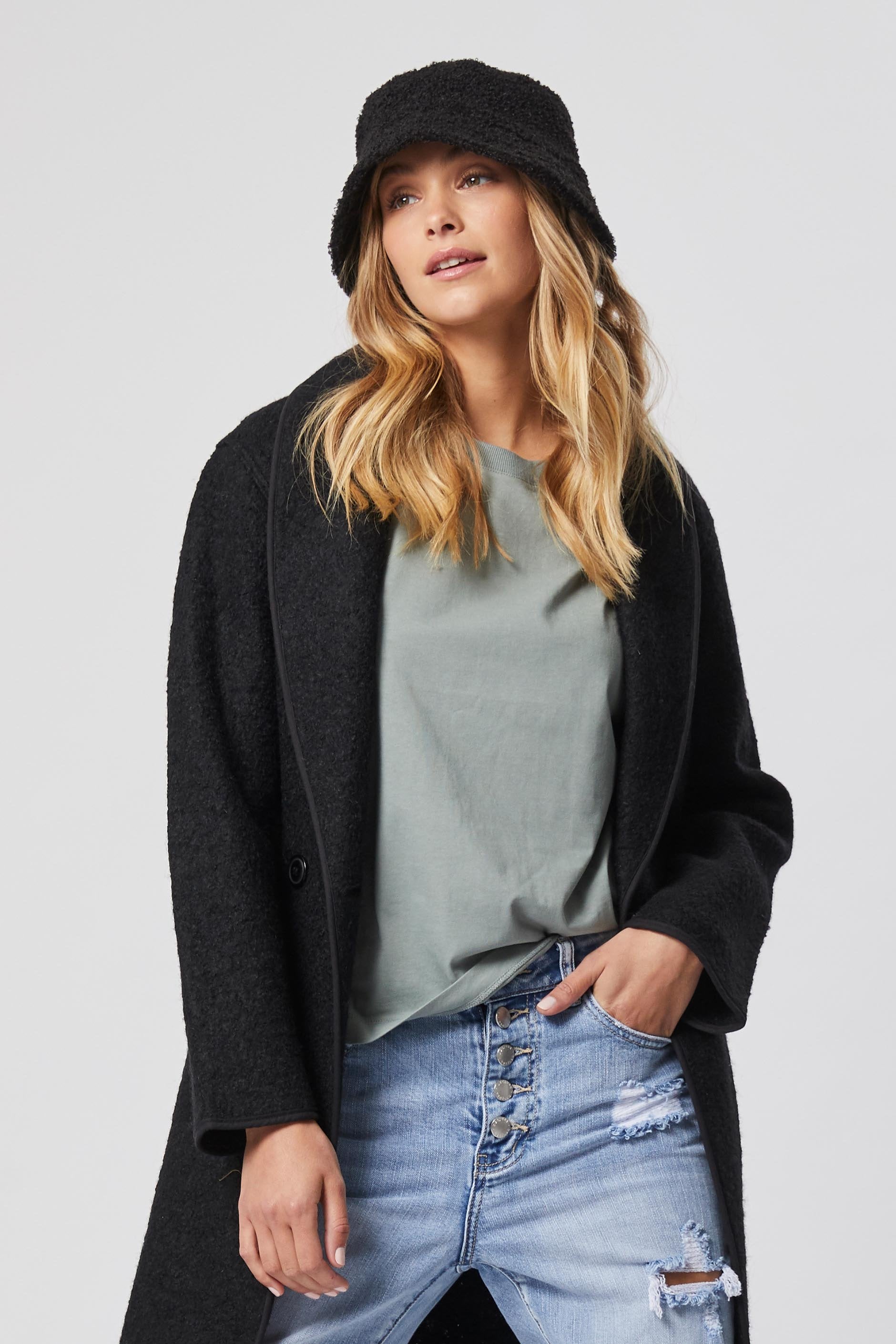 [TEST] Ella Cuffed Slouchy Tee
