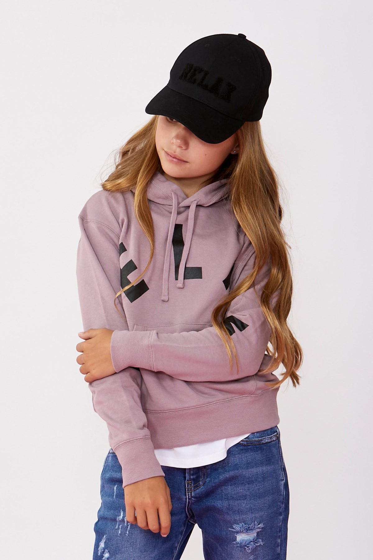 [TEST] Girls Relax Hooded Sweat
