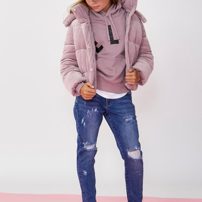 [TEST] Girls Relax Hooded Sweat