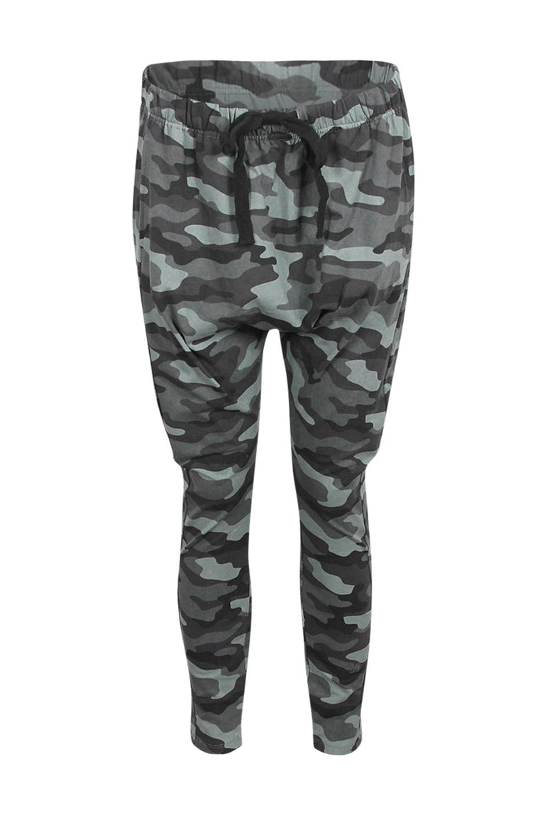 [TEST] Luxe Printed Drop Crotch Pant
