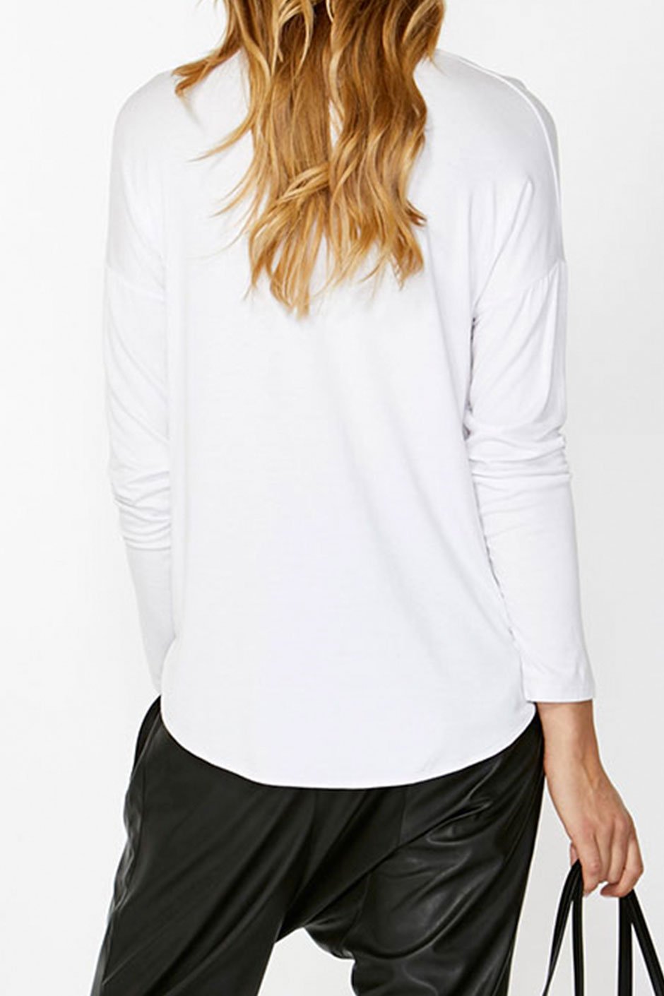 [TEST] Luxe Relaxed Long Sleeve Tee
