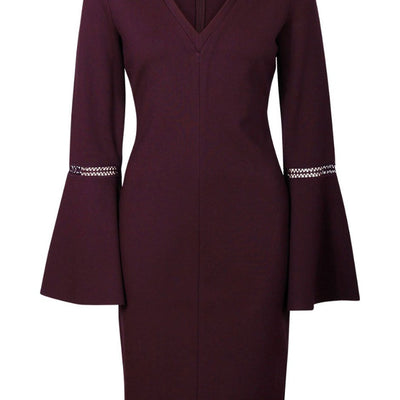 [TEST] Monroe Bell Sleeve Ponte Dress