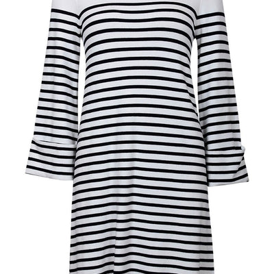 [TEST] Bordeaux Wide Slv Knit Dress