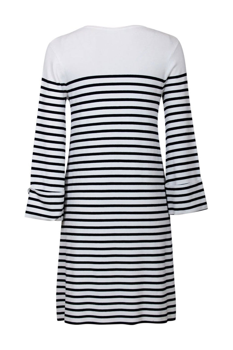 [TEST] Bordeaux Wide Slv Knit Dress