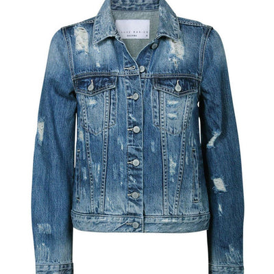 [TEST] Luxe Distressed Denim Jacket