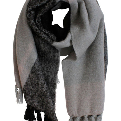 [TEST] Textured Knitted Fringe Scarf
