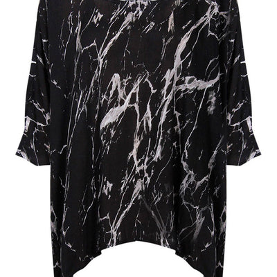 [TEST] Crystal Tie Dye Drape Top
