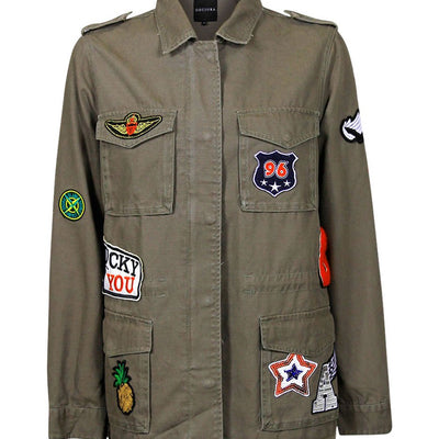 [TEST] Livia Badge Army Parka