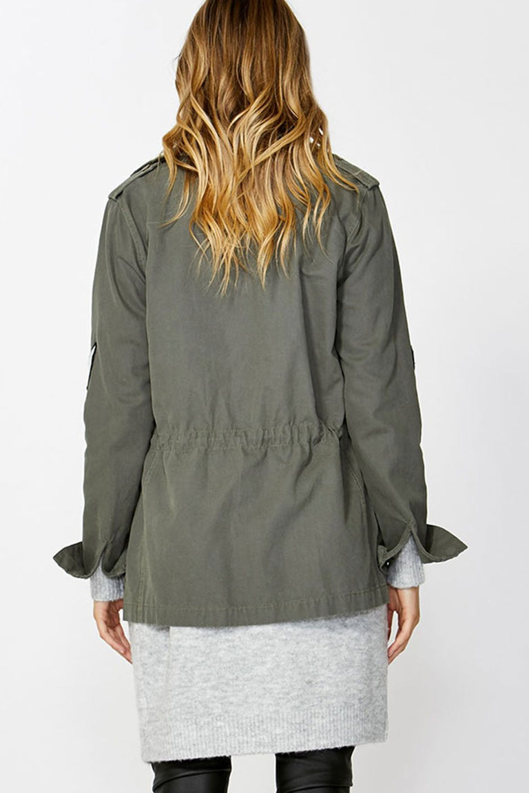 [TEST] Livia Badge Army Parka