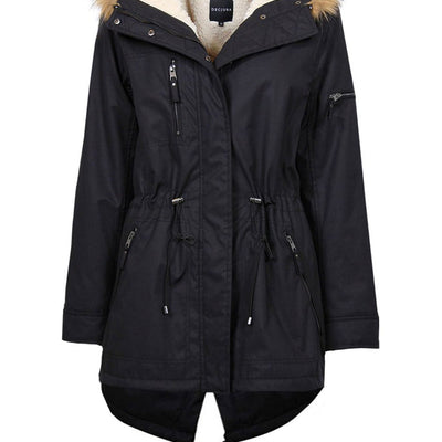 [TEST] Yvette Faux Fur Hood Parka
