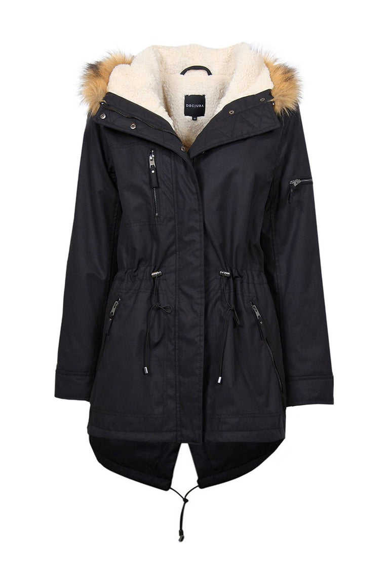 [TEST] Yvette Faux Fur Hood Parka
