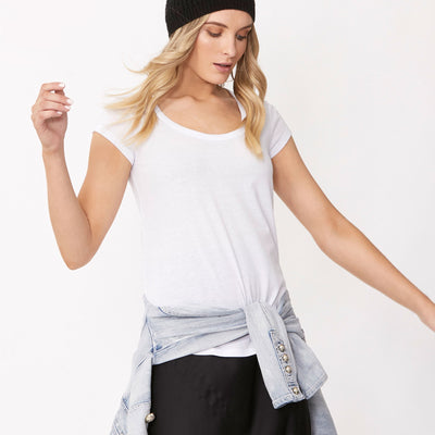 [TEST] Carrie Scoop Neck Tee