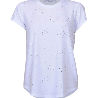 [TEST] Luxe Distressed Hole Tee