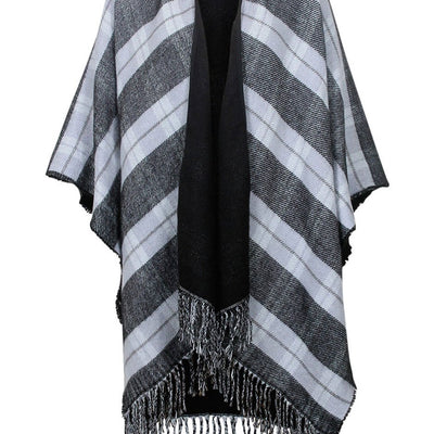 [TEST] Reversible Knitted Wrap Poncho