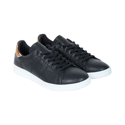 [TEST] Luxe Black Metallic Sneaker
