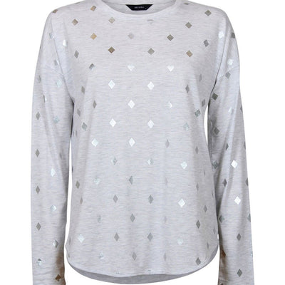[TEST] Ellen Long Sleeve Foil Tee
