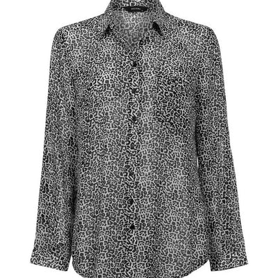 [TEST] Cyndi Print Button Shirt