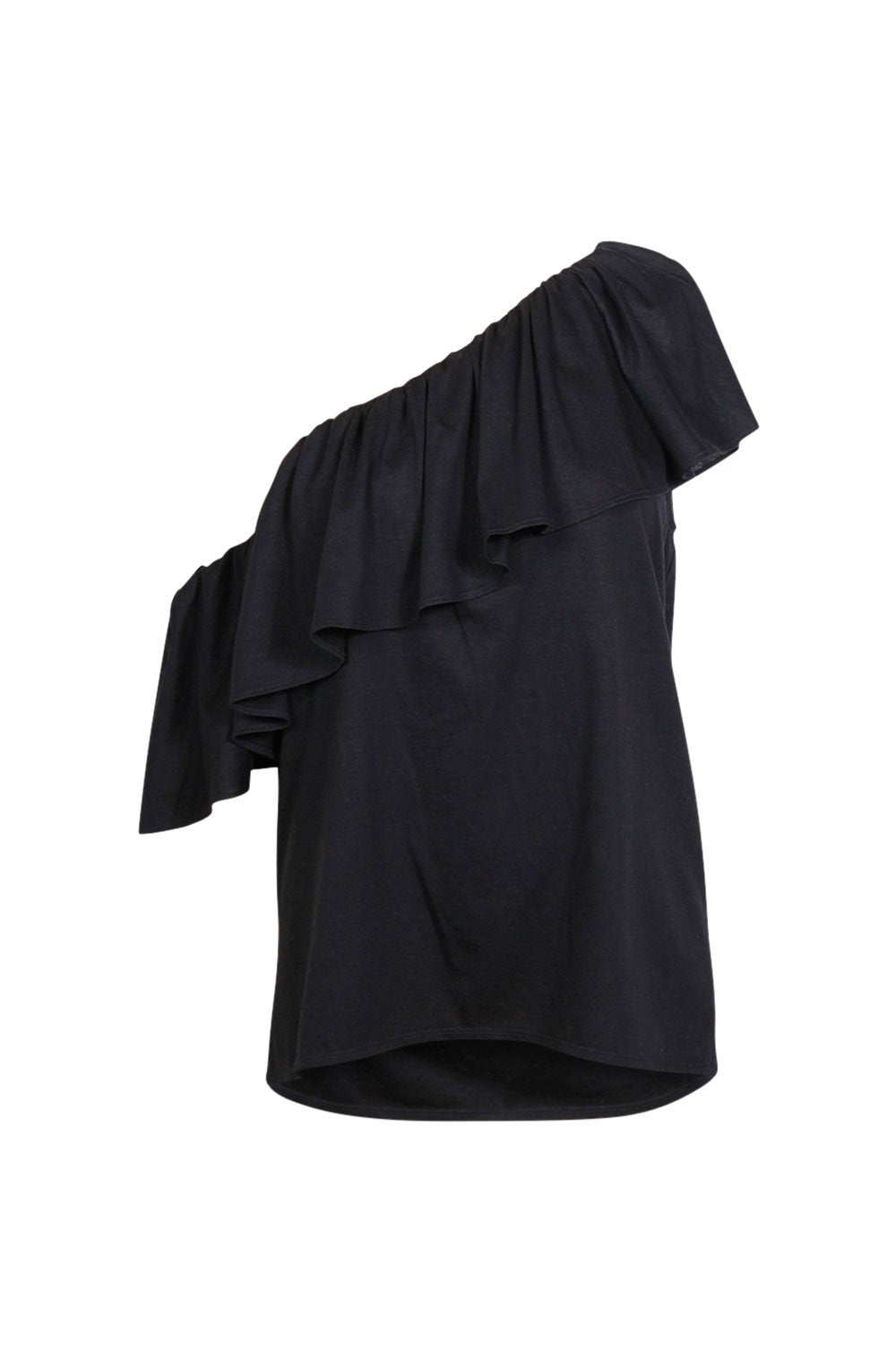 [TEST] Tegan Frill One Shoulder Top