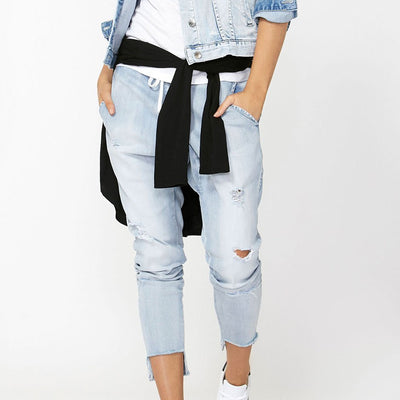 [TEST] Luxe Ripped Drop Crotch Pant