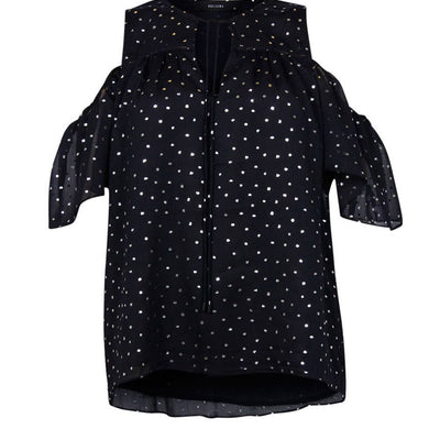 [TEST] Vanessa Cutout Shoulder Blouse