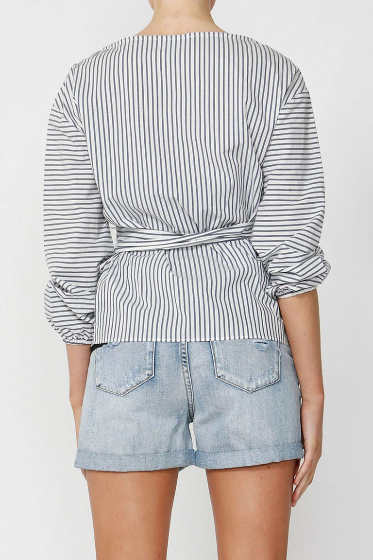 [TEST] Makayla Wrap Blouse