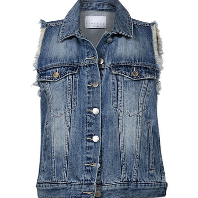 [TEST] Luxe Sleeveless Denim Vest