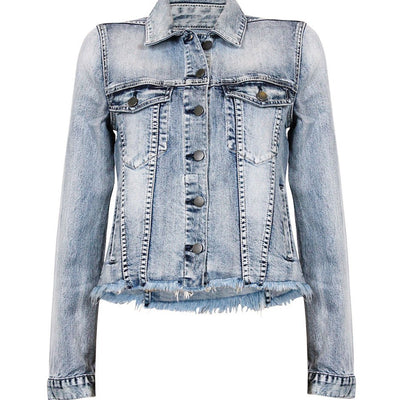 [TEST] Harper Raw Hem Denim Jacket