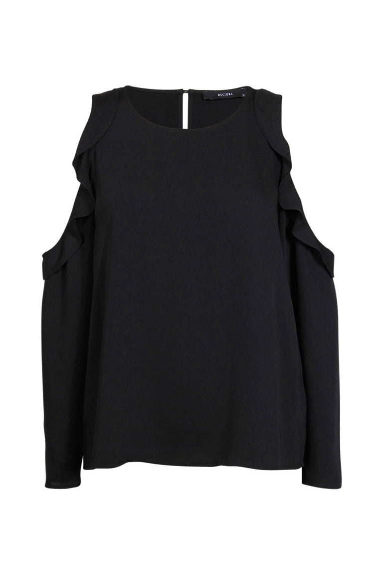 [TEST] Gracie Ruffle Shoulder Top