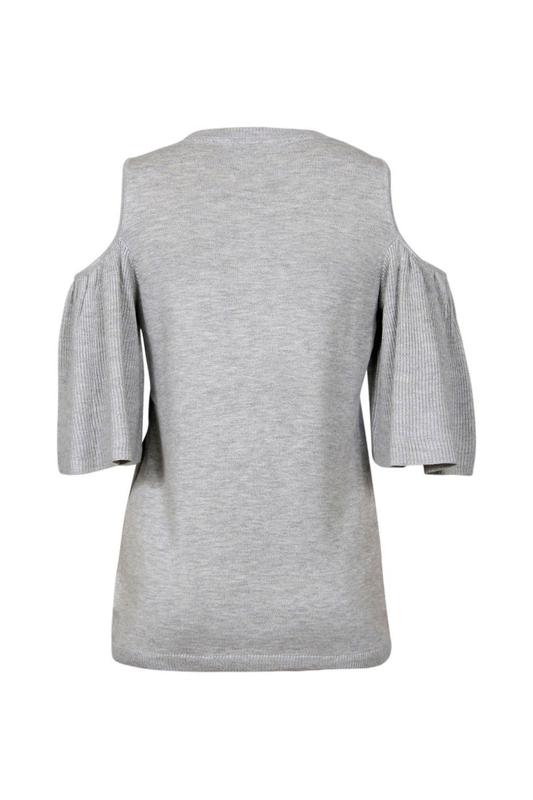 [TEST] Amirah Ruffle Shoulder Knit