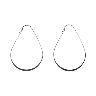 [TEST] Teardrop Hoop Earring